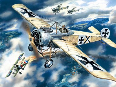 ICM 1/72 Scale Fokker E.IV Model Kit