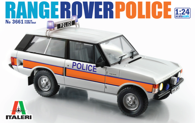 Italeri 1/24 Scale Range Rover UK Police Car Model Kit