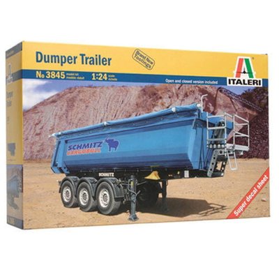 Italeri 1/24 Scale Dumper Trailer Model Kit