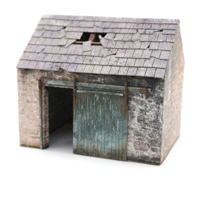 Scale Model Scenery Barn / Store OO Gauge