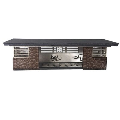 Scale Model Scenery 1930's Art Deco Bus/Tram Shelter OO Gauge
