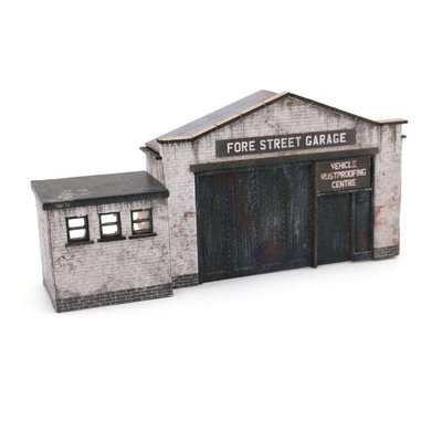 Scale Model Scenery Fore Street Low Relief Garage OO Gauge