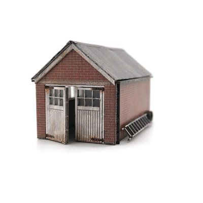 Scale Model Scenery 1960's Domestic Garage OO Gauge