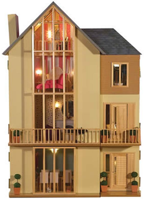 Lake View 12th Scale Dolls House Kit