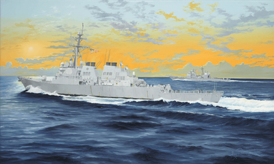 I Love Kit 1/200 Scale US Navy USS Donald Cook DDG-75 Destroyer Warship Model Kit