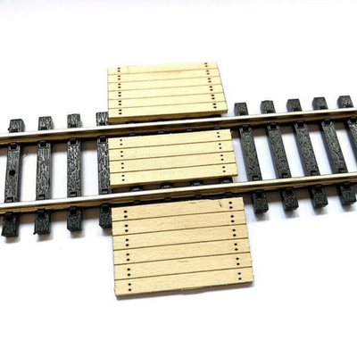 Scale Model Scenery New Sleeper Barrow Crossing/Foot Crossing Kit OO Gauge