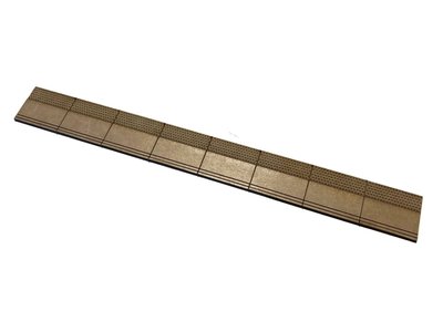 Scale Model Scenery Platform Coping With Tactile Paving OO Gauge