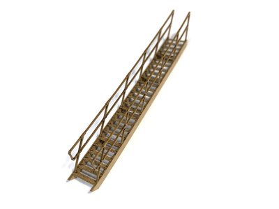 Scale Model Scenery Industrial Staircases (70mm) OO Gauge