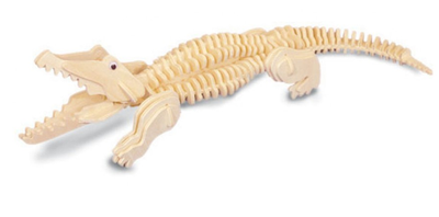 Quay Crocodile Wooden Model Kit