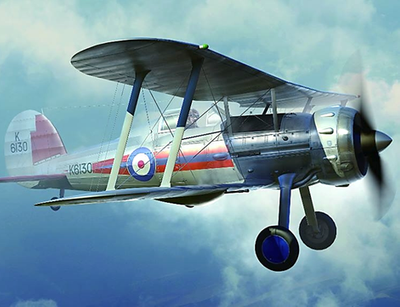 I Love Kit 1/48 Scale Gloster Gladiator MK.I Model Kit