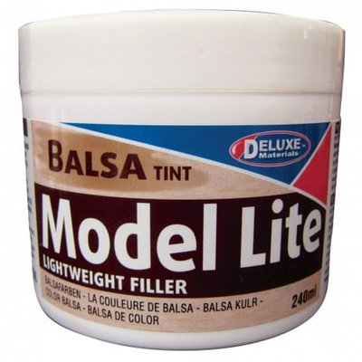 Deluxe Materials Model Lite Filler Balsa Tint
