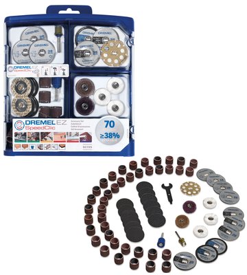 EZ SpeedClic 70 Piece Accessory Set