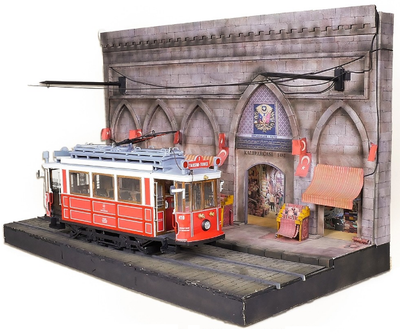 Occre 1/24 Scale Istanbul Tram Diorama Model Kit