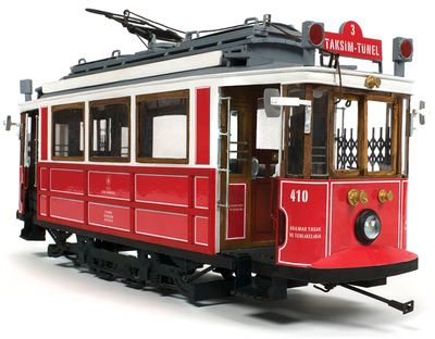 1/24 Scale Istanbul Tram Model Kit