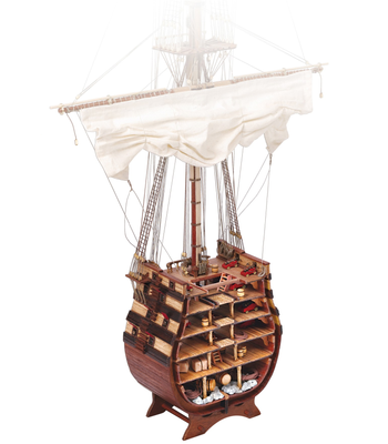 1/90 Scale Santisima Trinidad Cross Section Model Kit