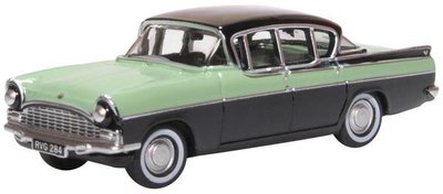 Oxford Diecast 1/76 Scale Vauxhall Cresta Versailles Green an Black Die Cast Model
