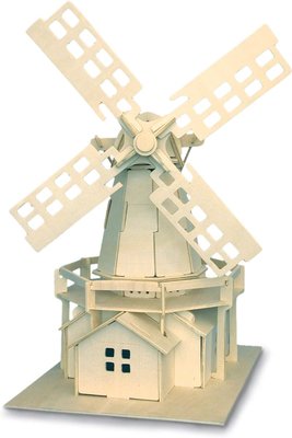 Quay Windmill Wooden Model Kit