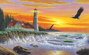 Painting By Numbers Guiding Light