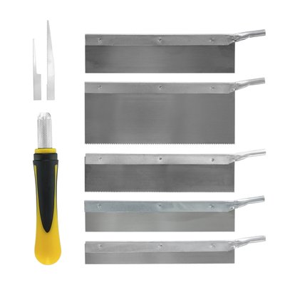 Model Craft 8Pc Saw Set with Case