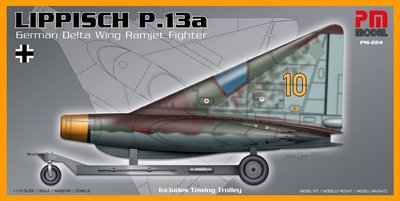 PM Models 1/72 Scale Lippisch P.13a Model Kit