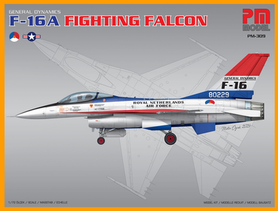 PM Models 1/72 Scale F-16A Fighting Falcon Model Kit
