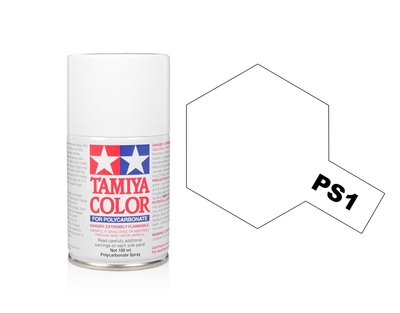 Tamiya Polycarbonate Spray Paint (100ml) - White