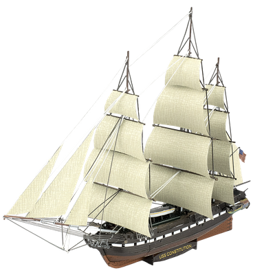 Metal Earth USS Constitution 3D Metal Model Kit