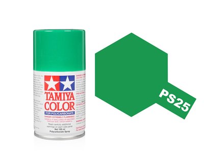 Tamiya Polycarbonate Spray Paint (100ml) - Bright Green