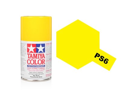 Tamiya Polycarbonate Spray Paint (100ml) - Yellow