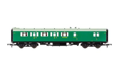 Hornby SR, Bulleid 59' Corridor Brake Third, 2862 - Era 3 OO Gauge