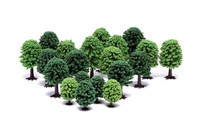 Hornby Hobby' Deciduous Trees OO Gauge