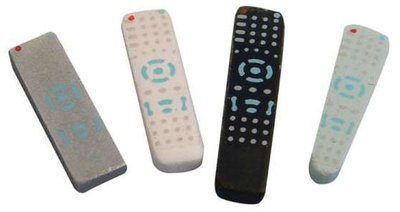 Remote Controls x 4 for 12th Scale Dolls House