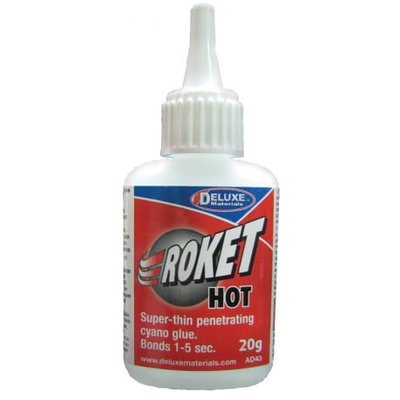 Deluxe Materials Roket Hot Cyanoacrylate Super Glue