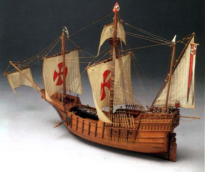 Mantua Models 1/50 Scale Santa Maria Model Kit