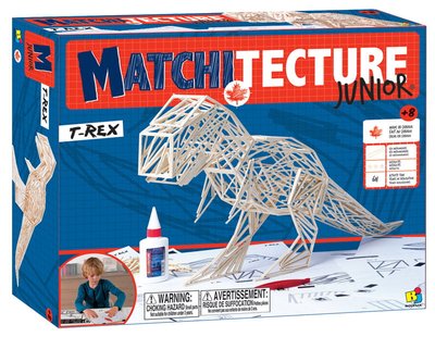 Matchitecture T-Rex Junior Matchstick Model Kit