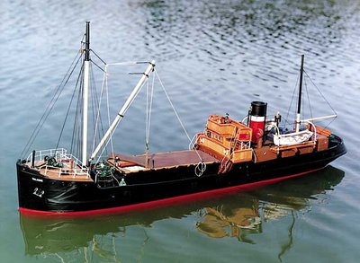 Caldercraft 1/48 Scale S.S Talacre Coaster Model Kit