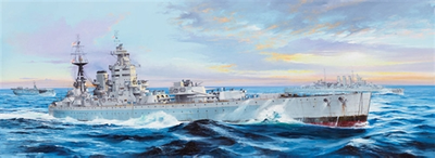 1/200 Scale HMS Nelson 1944 Model Kit