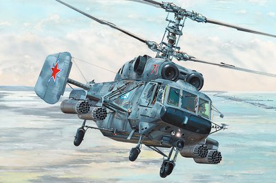 Trumpeter 1/35 Scale Soviet Helicopter Kamov Ka-29 Helix-B Model Kit