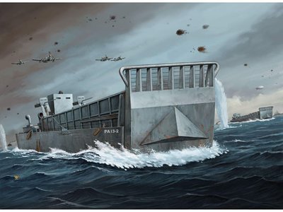Trumpeter 1/72 Scale LCM(3) D-Day Landing Craft Model Kit