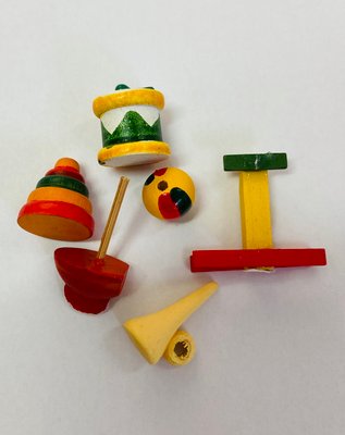 Wooden Toys for 12th Scale Dolls House