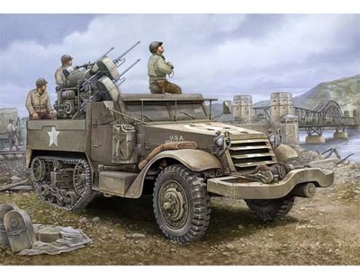 1/16 Scale M16 U.S. Half Track Multiple Gun Motor Carriage Model Kit