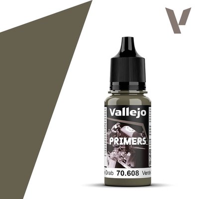 Acrylic Polyurethane Primer US Olive Drab 17ml