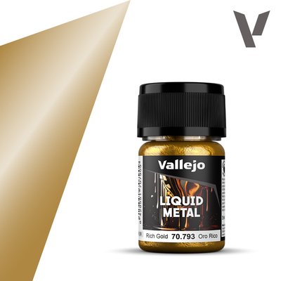 Vallejo Model Color Rich Gold Metals 35ml