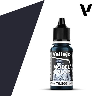 Vallejo Model Color 18ml Metallic Gunmetal Blue