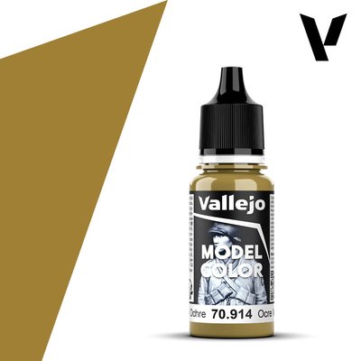 Vallejo Model Color 18ml Green Ochre