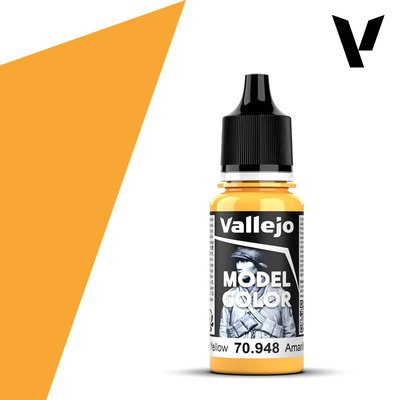 Vallejo Model Color 18ml Golden Yellow
