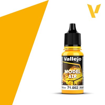 Vallejo Model Air 18ml Medium Yellow