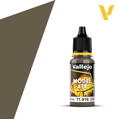 Vallejo Model Air 18ml USAF Olive Drab