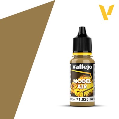 Vallejo Model Air 18ml Dark Yellow