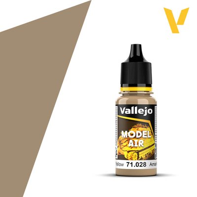 Vallejo Model Air 18ml Sand Yellow
